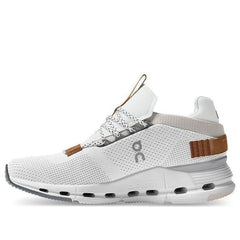 On Cloudnova 'White Pearl Brown'