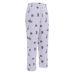 Barney Dinosaurs Wide Leg Striped Pants