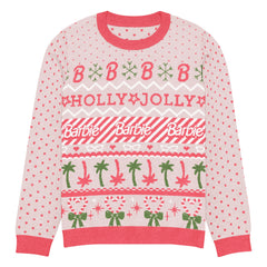 Barbie Holly Jolly Pink Ugly Sweater