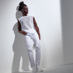 Barbie Looks Ken Doll (Brunette with Braids & Bun Hairstyle)