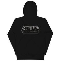 Masters of the Universe Club Grayskull Black Embroidered Hoodie
